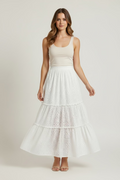 FALDA BLANCA OJALILLO CORAZONES