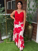 Cargar imagen en el visor de la galería, FALDA FREDA ROJA