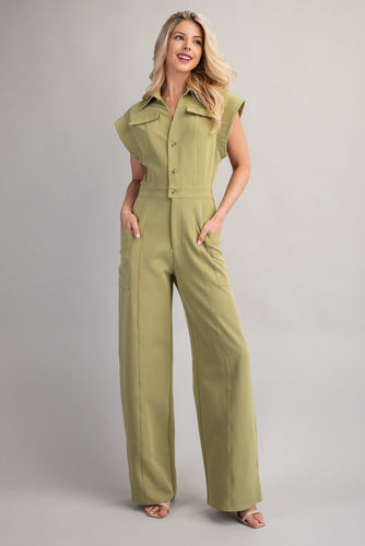 JUMPSUIT LARGO GREEN