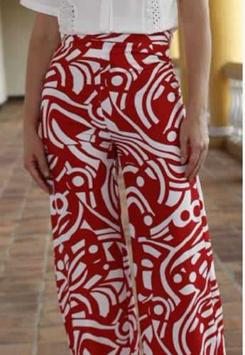 PANTALON VILMA ROJA