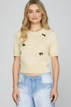 Cargar imagen en el visor de la galería, SWEATER LINDA CREAM