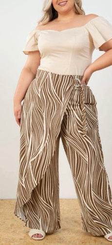 PANTALON ALEXANDRA BEIGE-CEFE