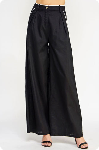 PANTALON BLACK/WHITE