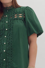 Cargar imagen en el visor de la galería, BLUSA ELSA VERDE