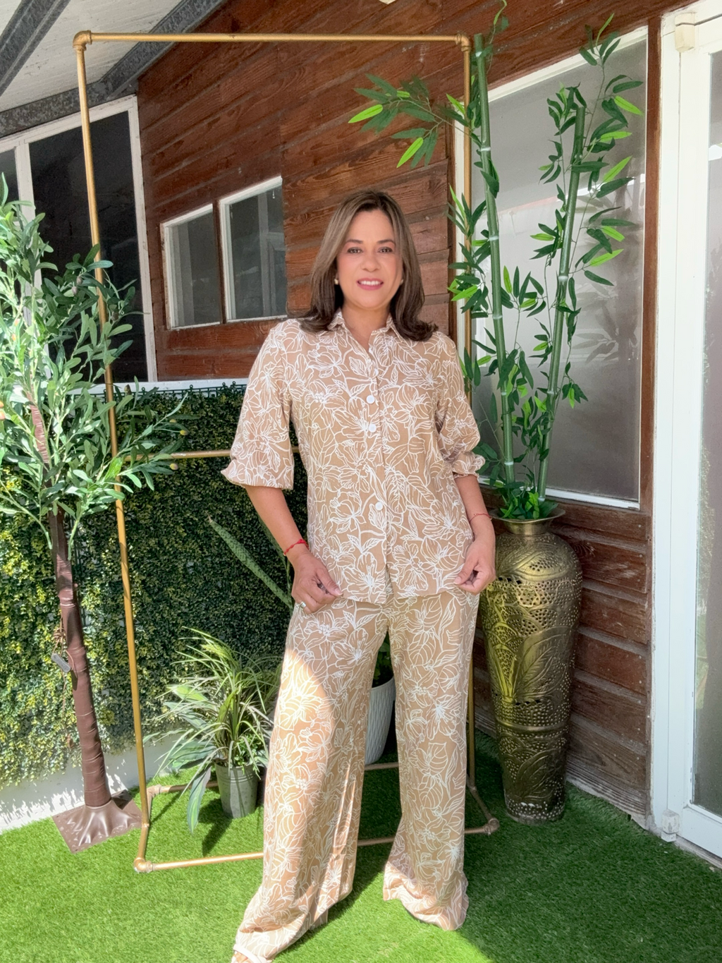 PANTALON MARY CAFE