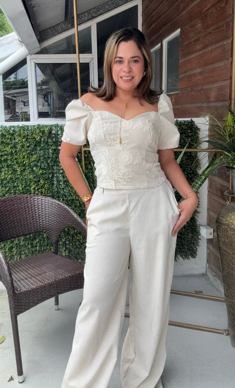 PANTALON AMARANTA BEIGE