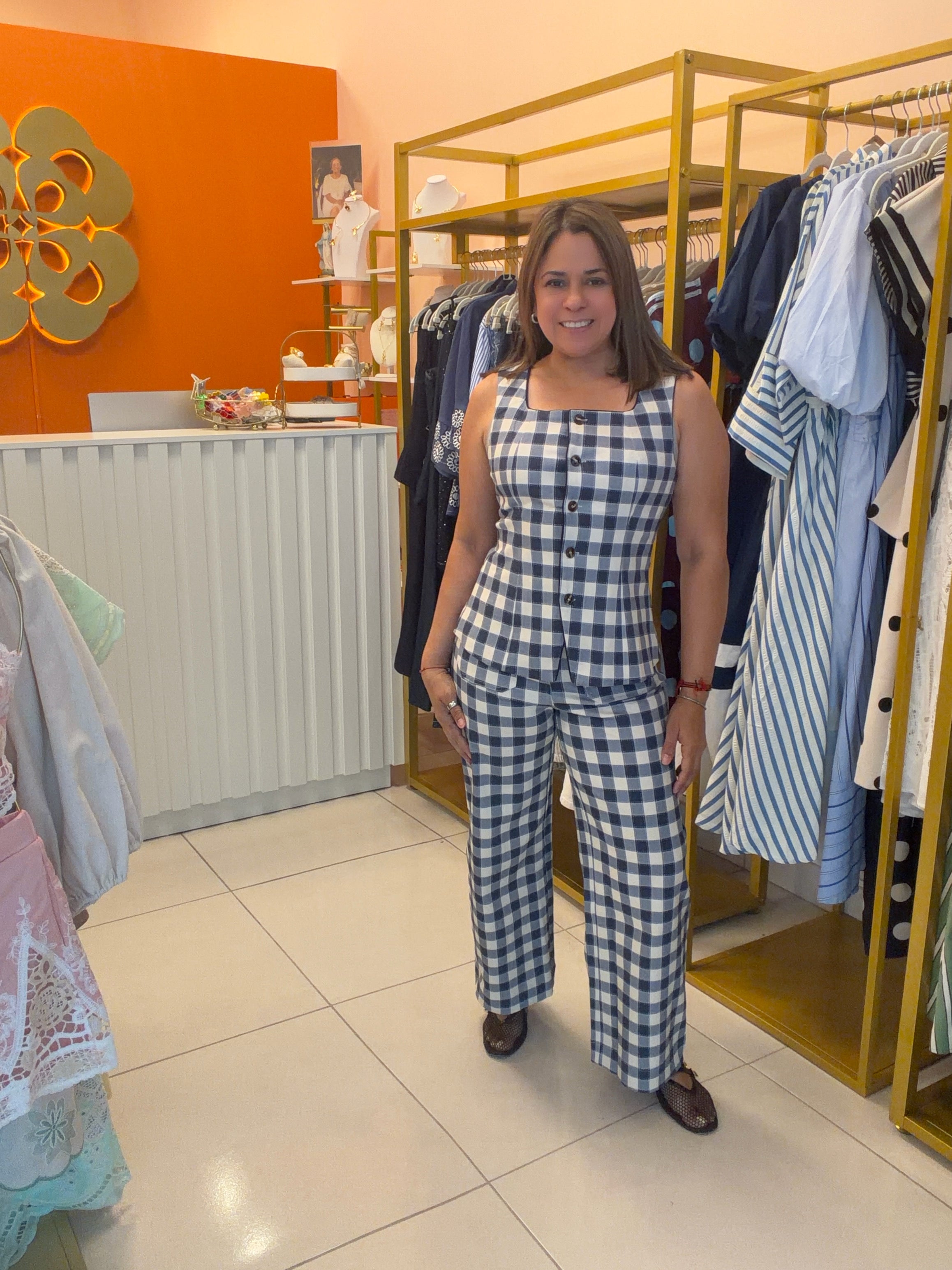 Gingham Set
