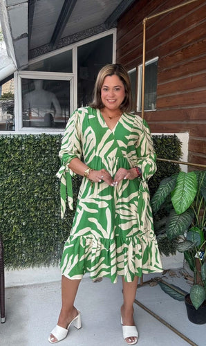 VESTIDO CATALEYA VERDE