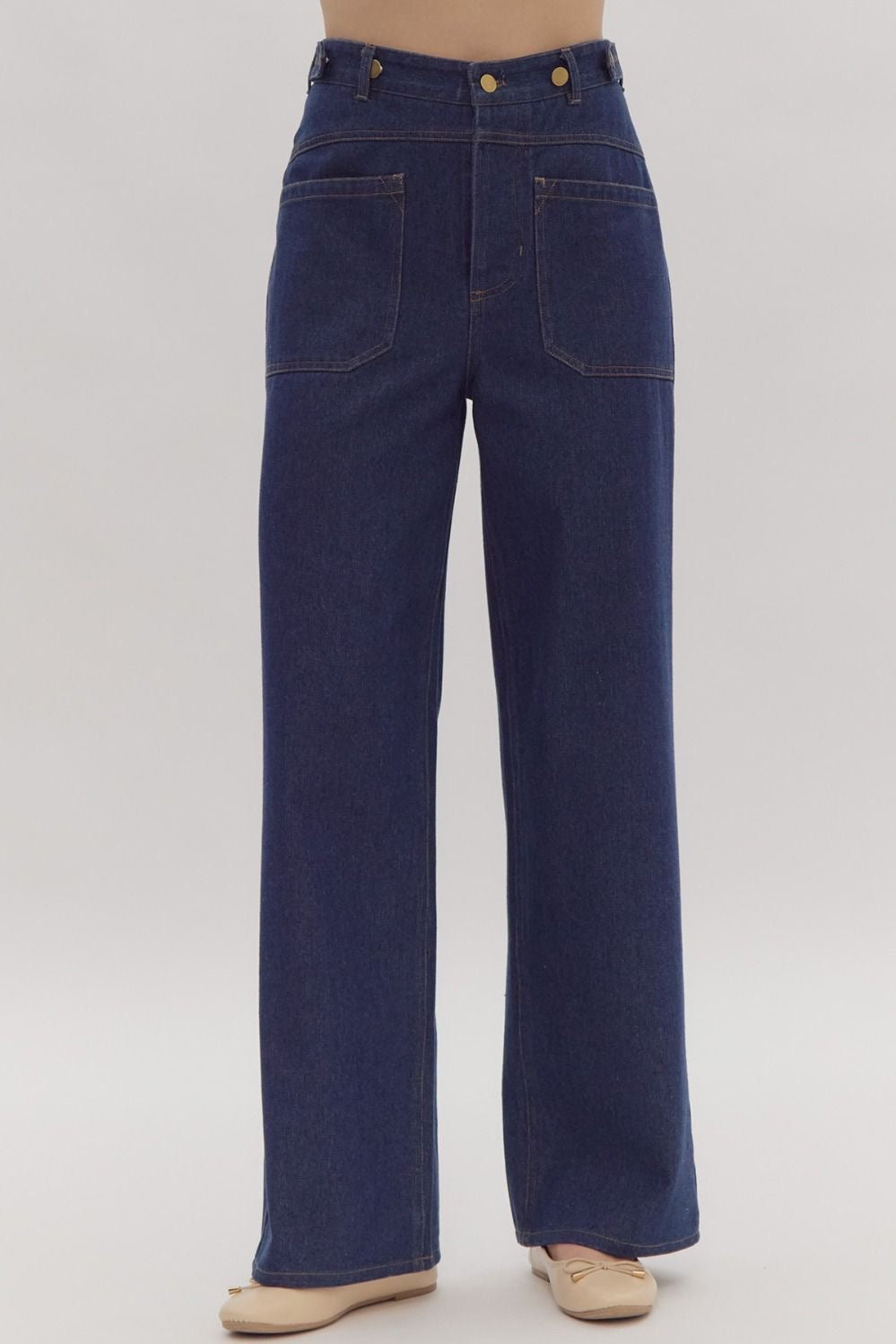 PANTALON JEANS  AZUL