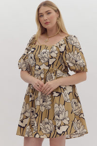 VESTIDO PRINCESA TAUPE