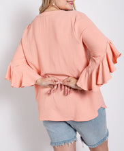 Cargar imagen en el visor de la galería, BLUSA GIGIO SALMON