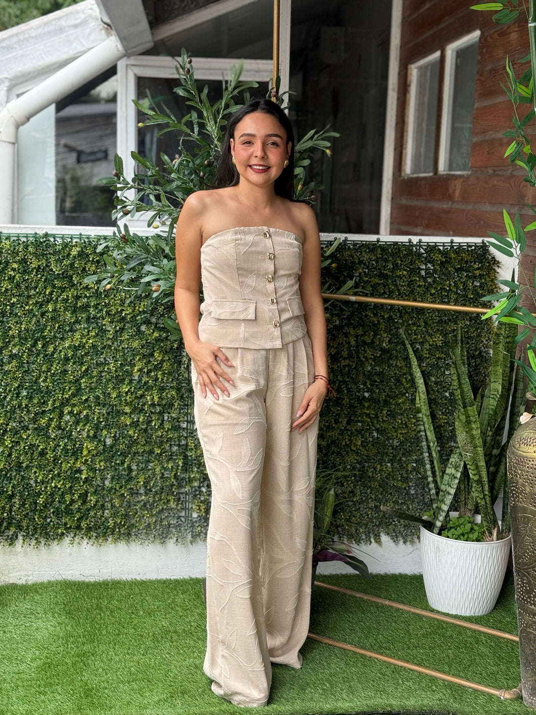 PANTALON  MARILYN BEIGE