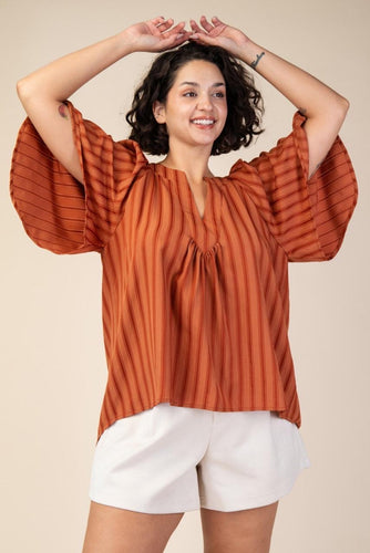 BLUSA MARIPOSA RUST