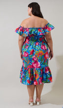 Cargar imagen en el visor de la galería, VESTIDO CLARISA ESTAMPADO FLORAL