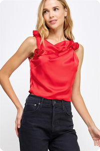 BLUSA CHERRY RED