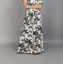 Cargar imagen en el visor de la galería, PANTALON CAROLINA PALAZZO BLANCO/NEGRO