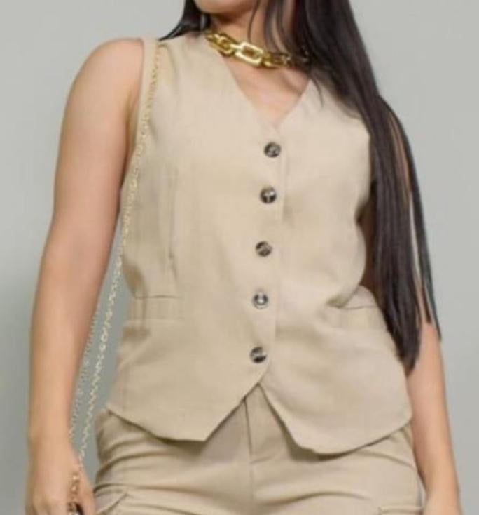 VEST SARA BEIGE