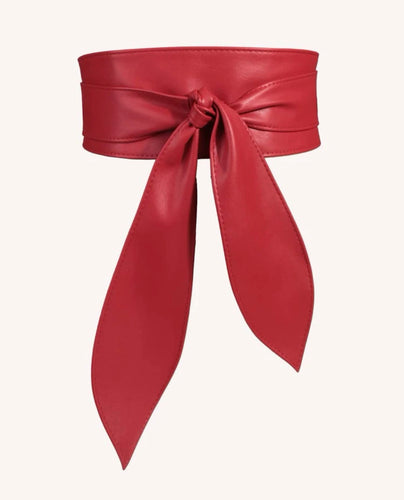 PLUS SIZE RED BELT