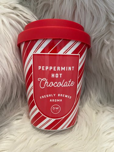 CANDLE PEPPERMINT HOT CHOCOLATE